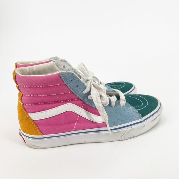 VANS SK8-Hi Colorblock High Top Skate Shoes - Picture 6 of 9
